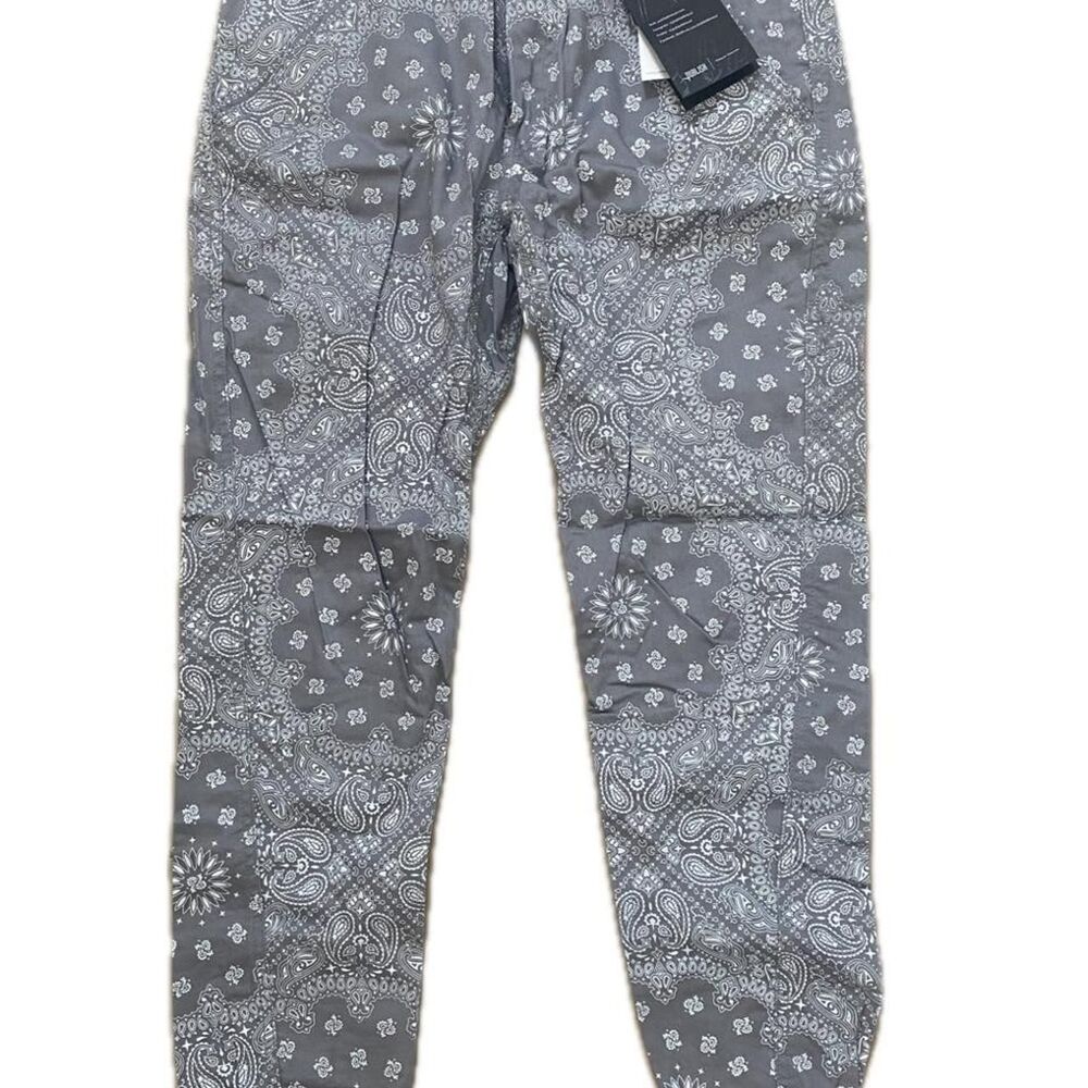 Publish Men's Grey and Black Trousers